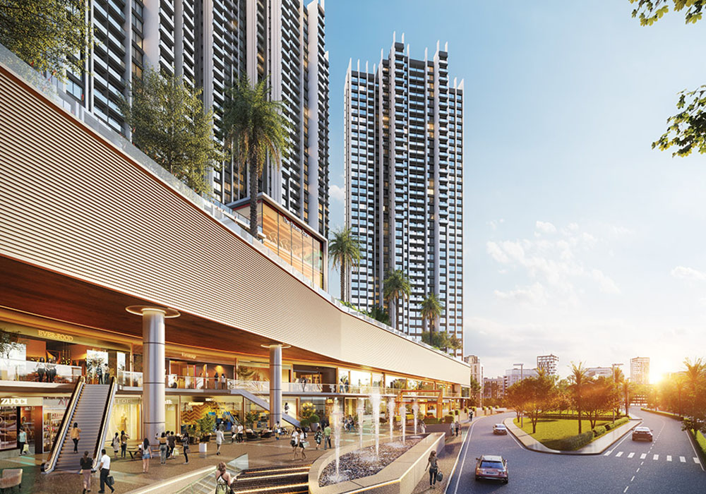 sunteck crescent park kalyan west building